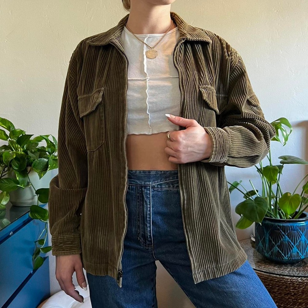 Vintage point zero corduroy zip